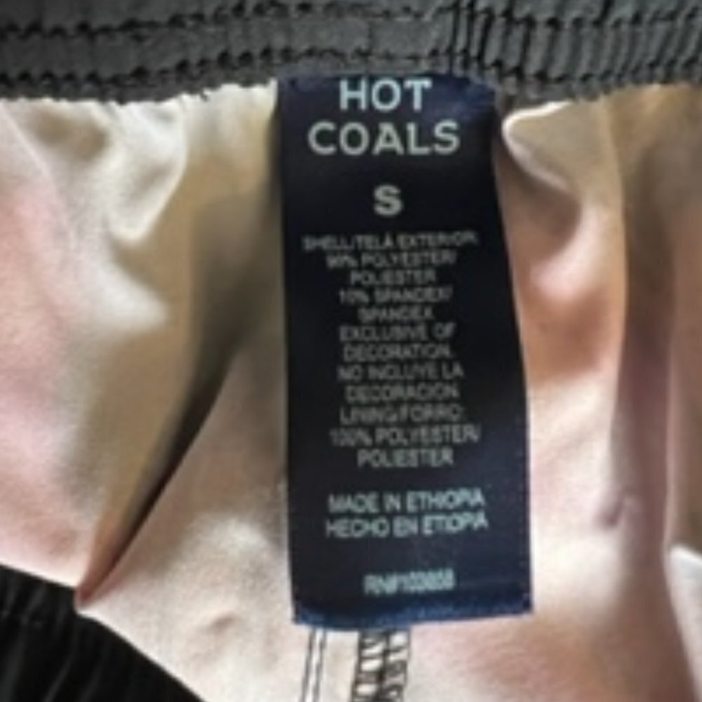 Hot Coals Mens Pull-On Swim Trunks Quick Dry UPF50+ S NWT - Picture 4 of 4
